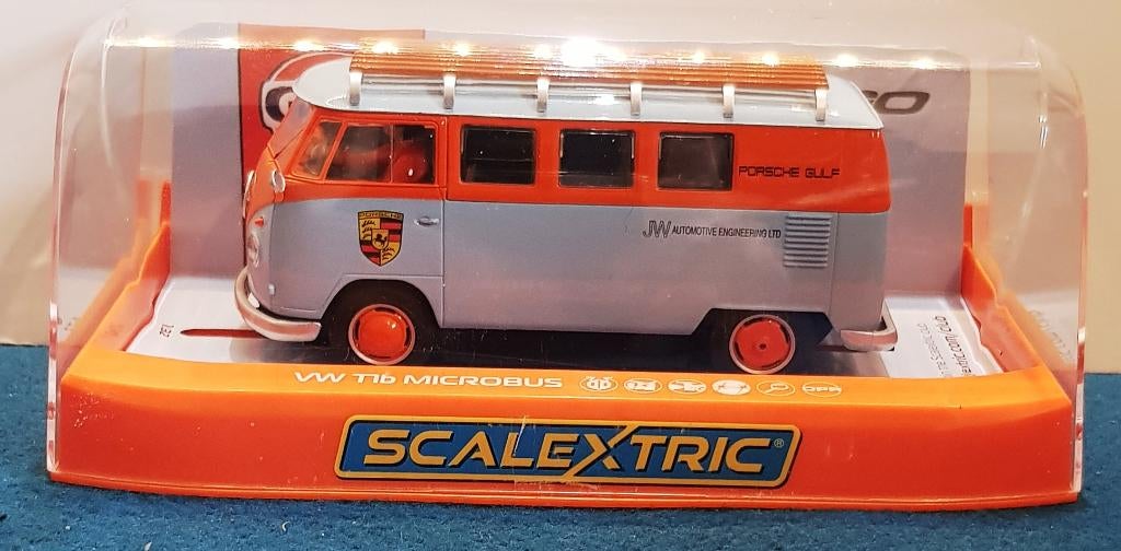 Microbus ROGO Gulf SCALEXTRIC #C4217 VW T1b, Hobby & Loisirs créatifs, Envoi, Neuf, Bus ou Camion, Autres marques