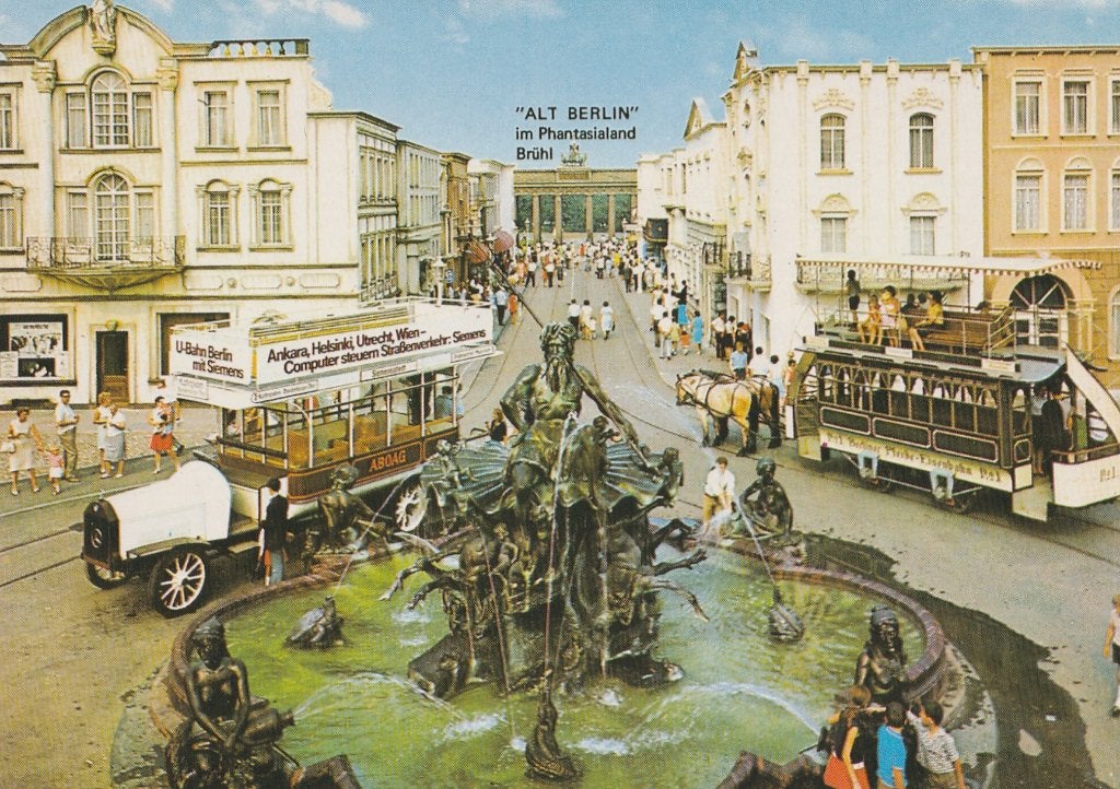 PRETPARK  PHANTASIALAND -  Neptunus Bronnen, Ophalen of Verzenden, Ongelopen, Overige thema's