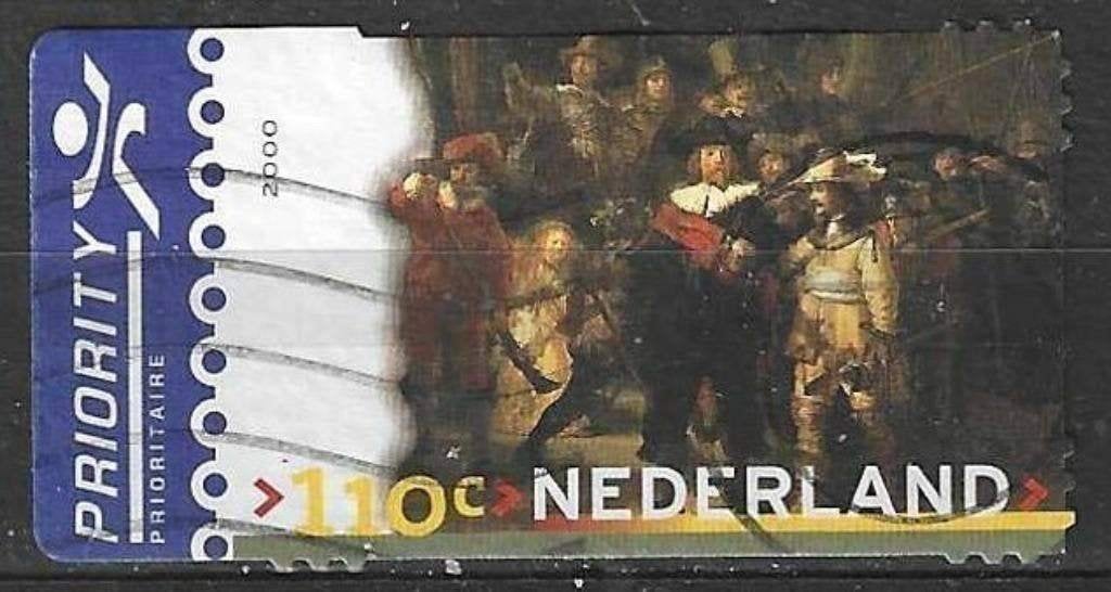 Nederland 2000 - Yvert 1787 - Rembrandt (ST), Postzegels en Munten, Verzenden, Gestempeld