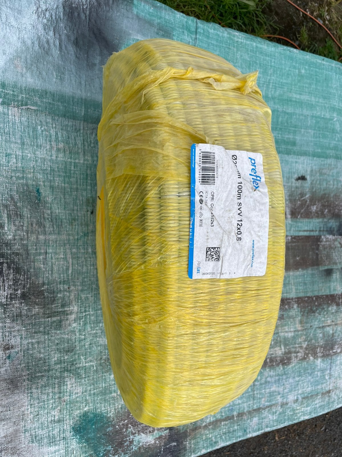 electriciteitskabel Preflex 20mm kabel SVV 12x0.8, Ophalen, Nieuw, Kabel of Snoer