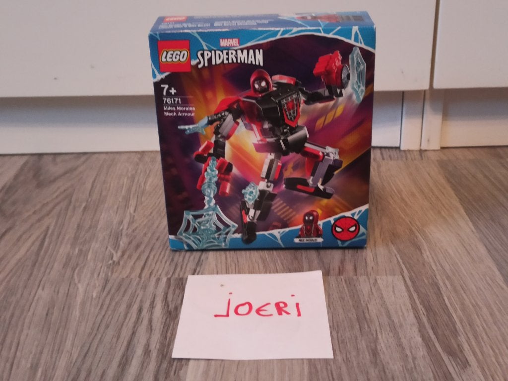 76171 LEGO Spider-Man Miles Morales Mech Armor (OPEN), Ophalen of Verzenden, Nieuw, Lego