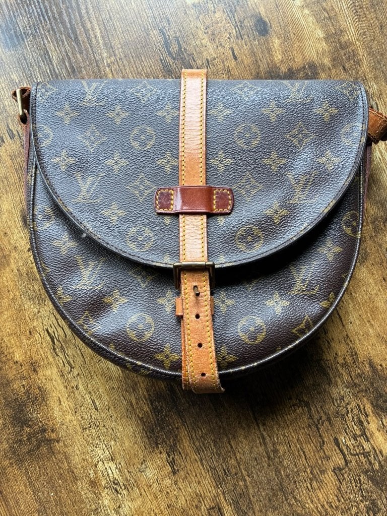 Louis Vuitton modèle Chantilly, Enlèvement ou Envoi, Utilisé, Brun, Sac à bandoulière