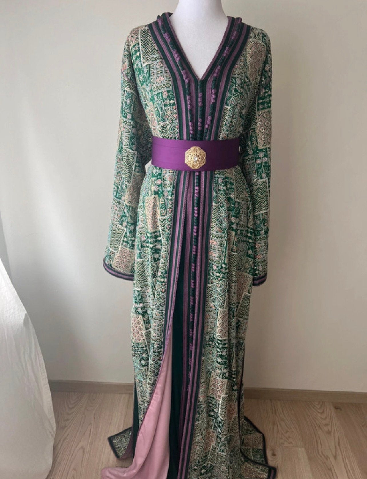 Caftan 2 pieces, Neuf, Taille 38/40 (M), Enlèvement ou Envoi, Sans marque