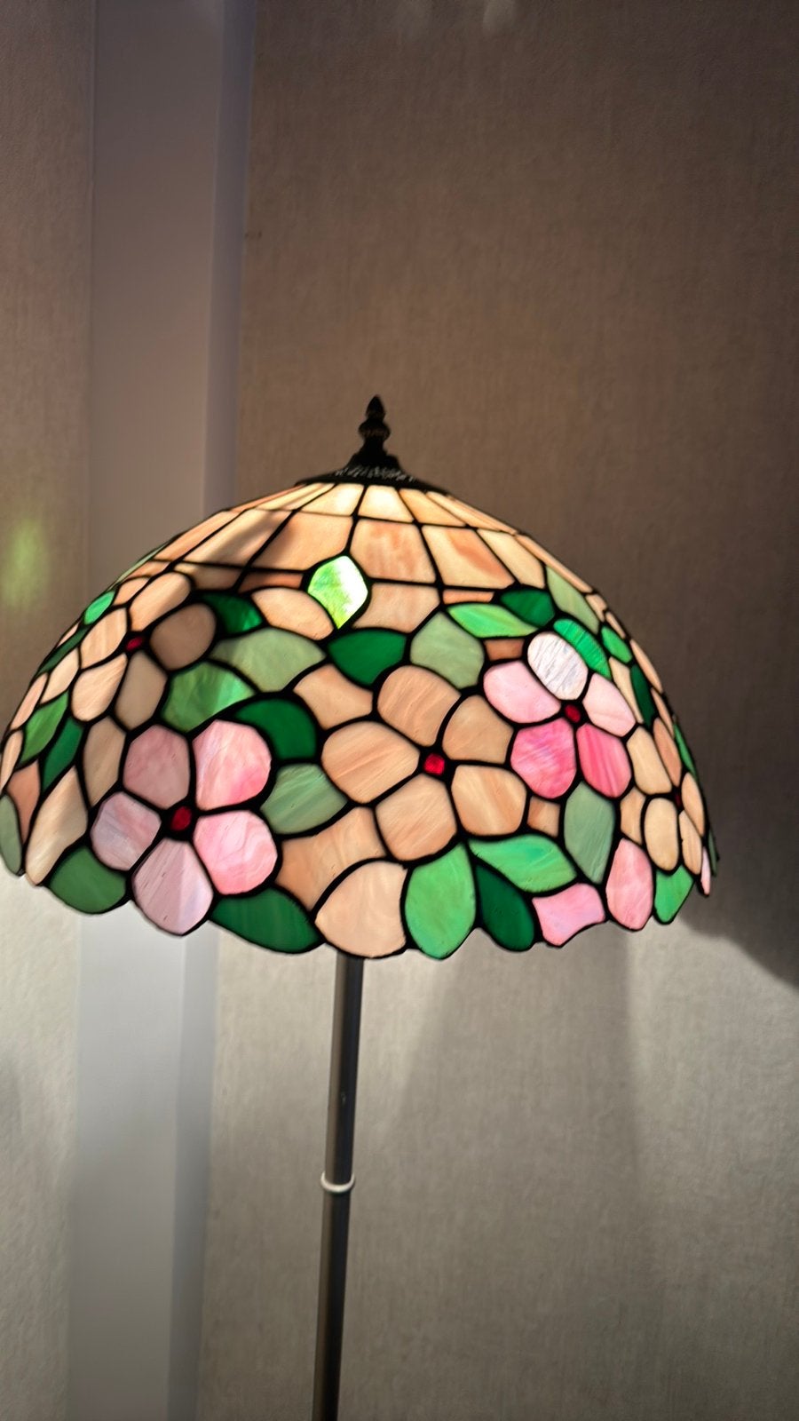 Tiffany lamp, Ophalen, Zo goed als nieuw, Tiffany lamp