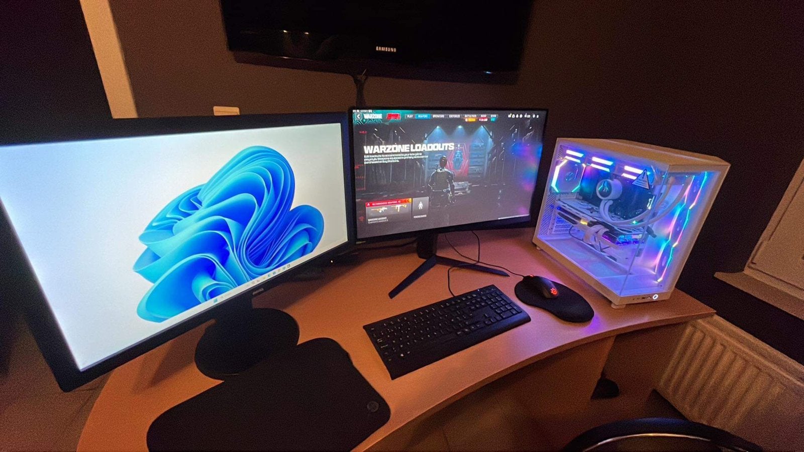 High End Gaming PC + monitor, Ophalen, 32 GB, Custom Build, Zo goed als nieuw