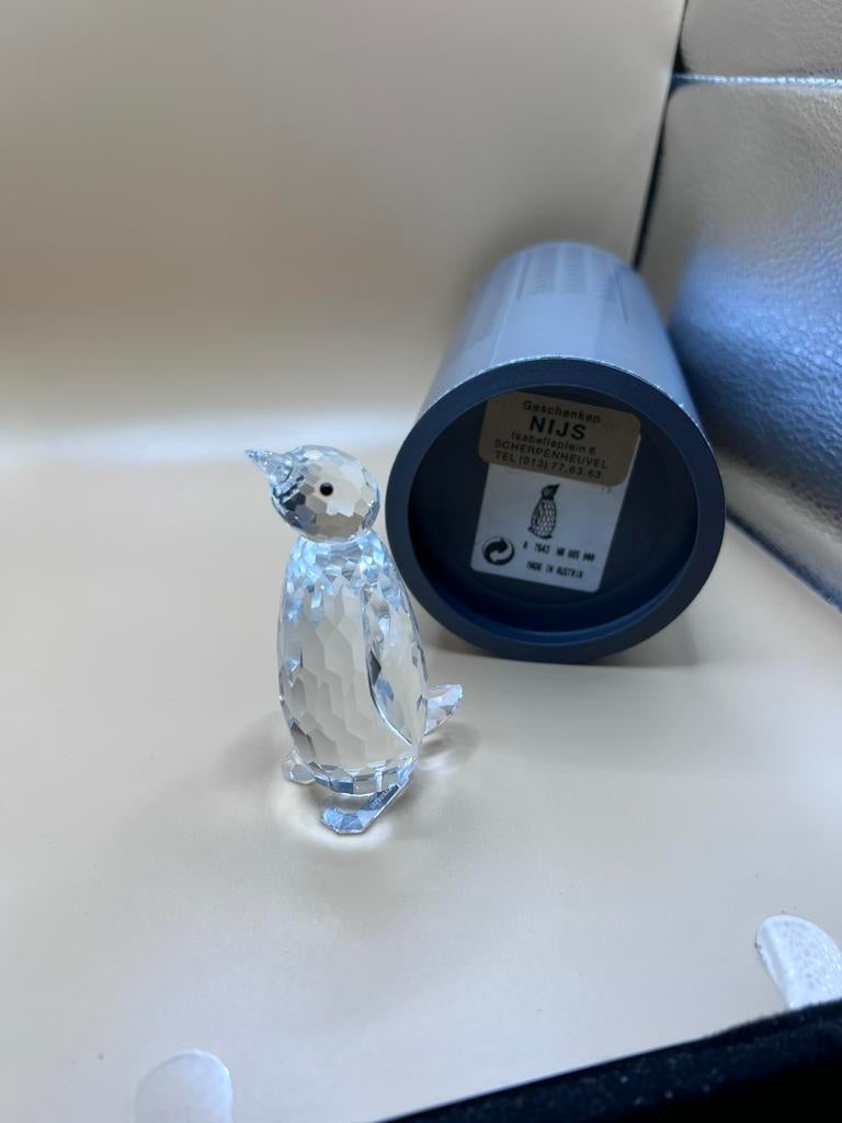 Pinguïn 8 cm Swarovski, Ophalen of Verzenden, Zo goed als nieuw