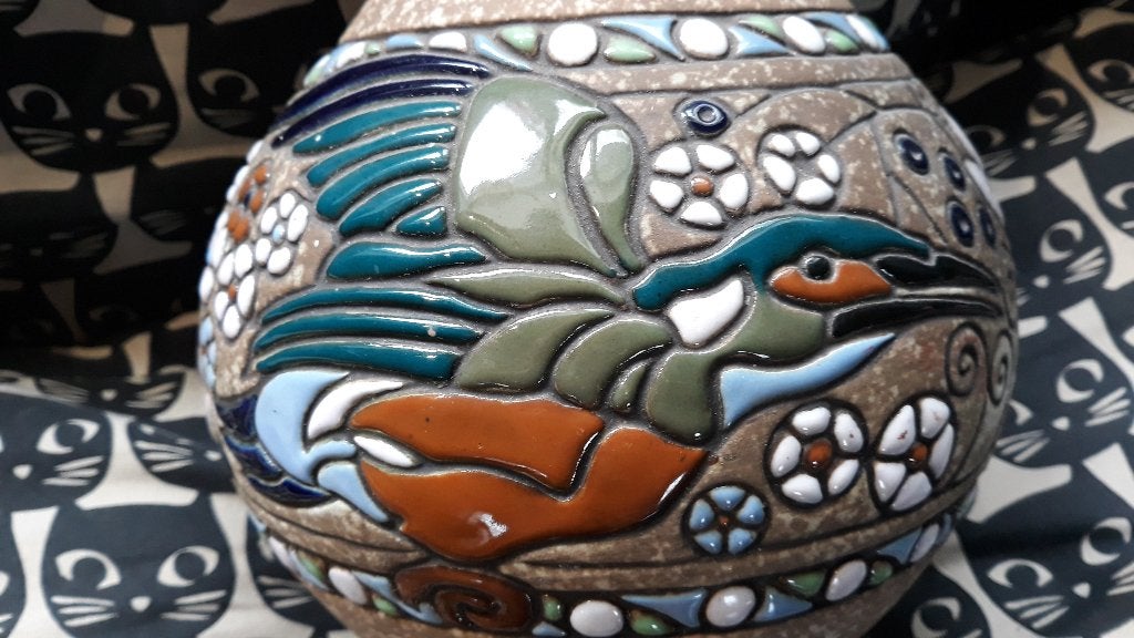 ANCIEN VASE "AMPHORA AUSTRIA", Enlèvement