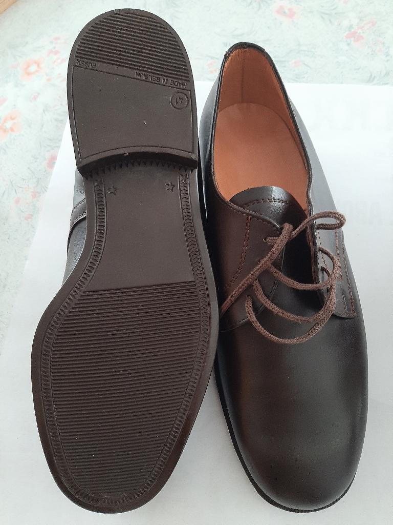 chaussures pour hommes NEW noir/marron, Enlèvement, Neuf, Brun