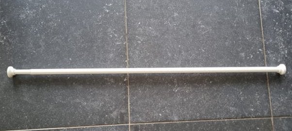 Gordijnstang Ikea Botaren 120-200, Huis en Inrichting, Badkamer | Badtextiel en Accessoires, Ophalen of Verzenden, Zo goed als nieuw
