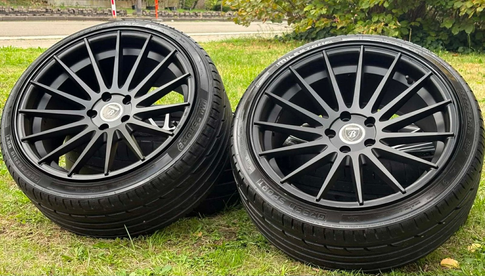 5x112 Mooie Setje 19inch Dip Concave, Enlèvement, Pneu(s)
