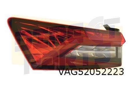 Skoda Kodiaq (3/17-6/21) Achterlicht Links buiten (versie hi, -, Verzenden, -, Nieuw