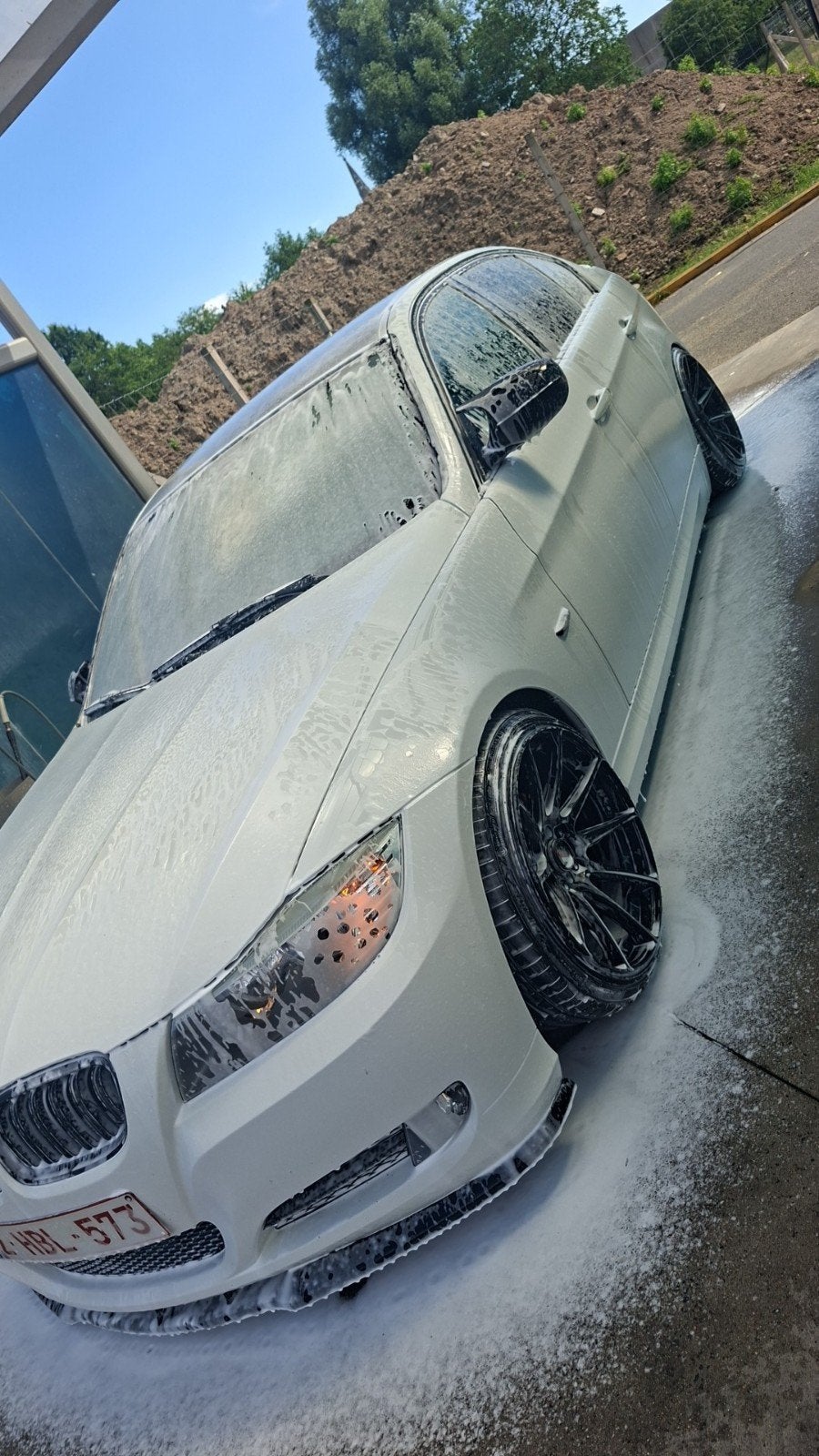 Bmw 316i E90, Euro 5, Achterwielaandrijving, Zwart, Alcantara