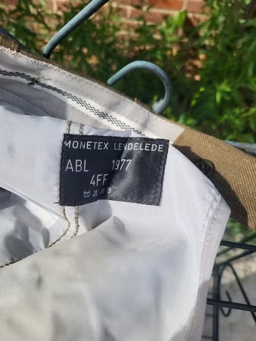 Uniforme original de l'armée belge ABL 1977 (Infanterie), Collections, Enlèvement ou Envoi