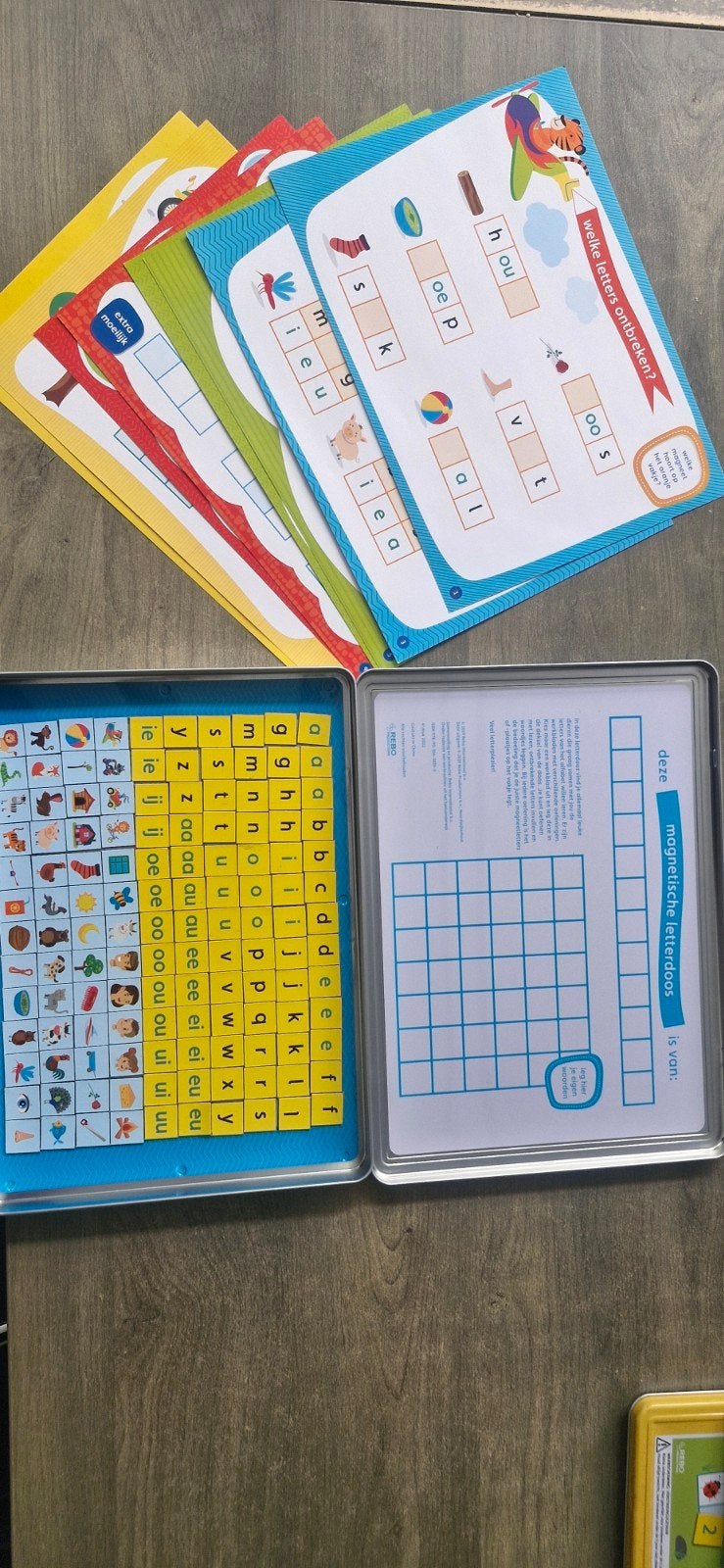 Magnetisch letterdoos, Kinderen en Baby's, Ophalen of Verzenden