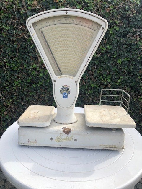 Berkel weegschaal, Ophalen
