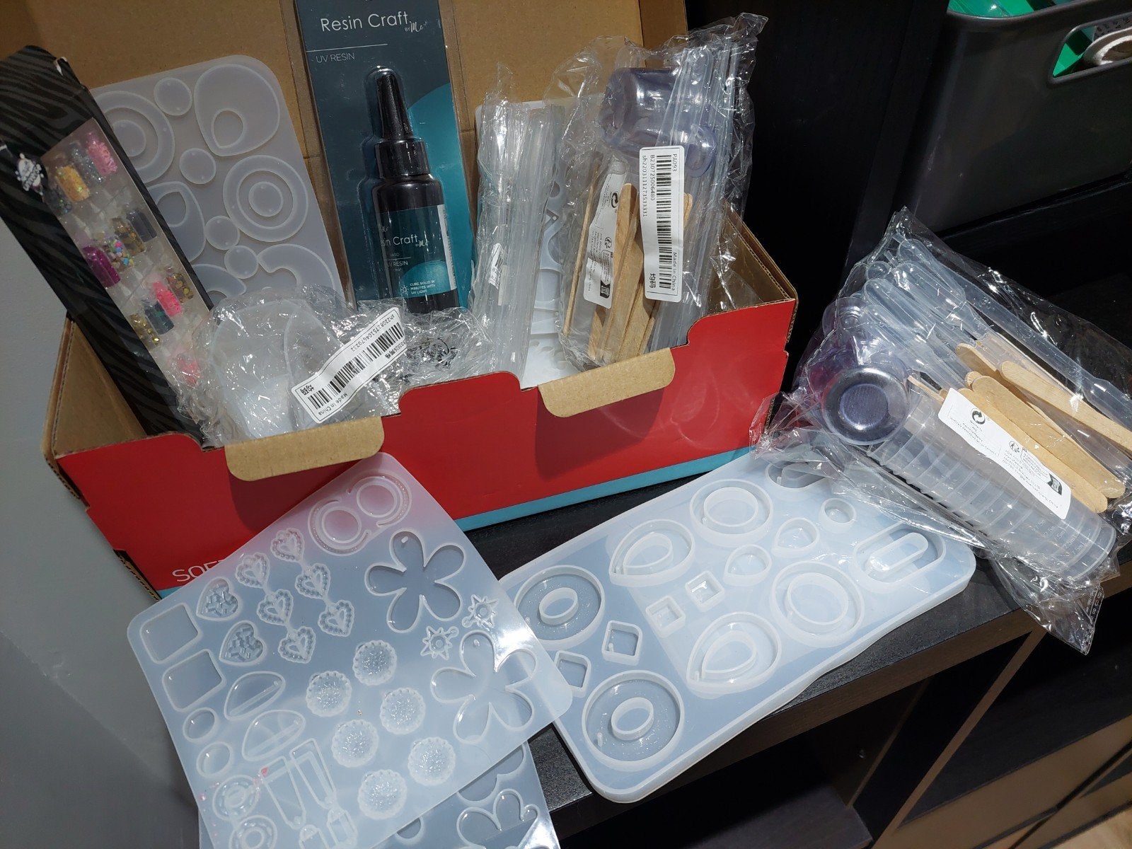 Epoxy juwelen maken, Ophalen