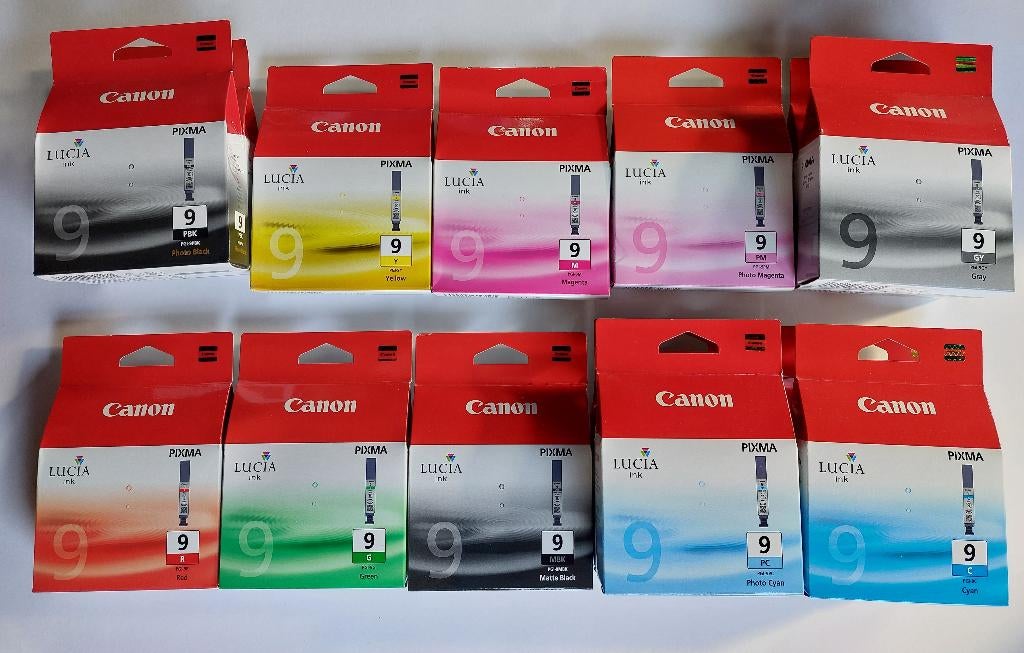 14 Original CANON pixma inktpatronen lucia ink, Computers en Software, Printerbenodigdheden, Ophalen of Verzenden, Nieuw, Cartridge