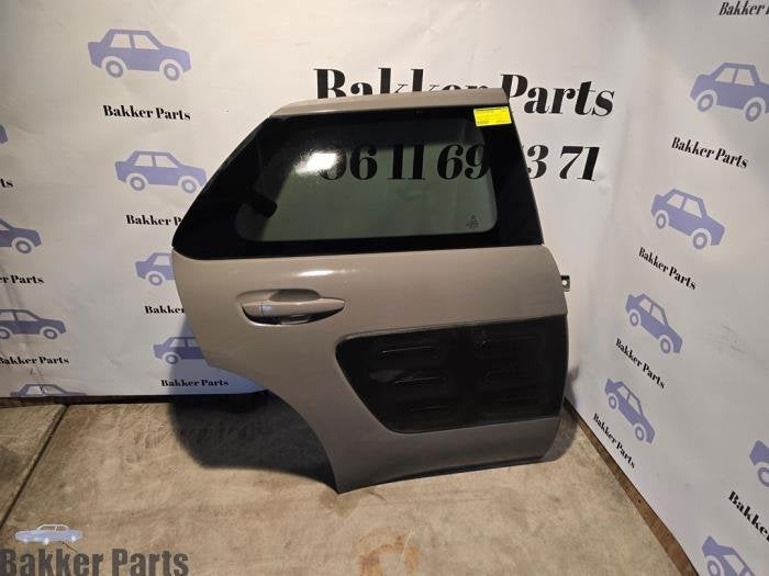 Portier 4Deurs rechts-achter van een Citroen C4 Cactus (KDQ), Gebruikt, Deur, -, -