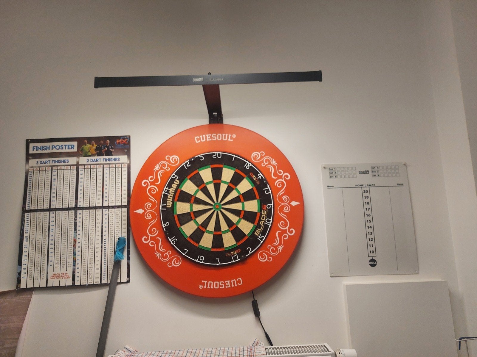Dartsblok, Ophalen, Zo goed als nieuw