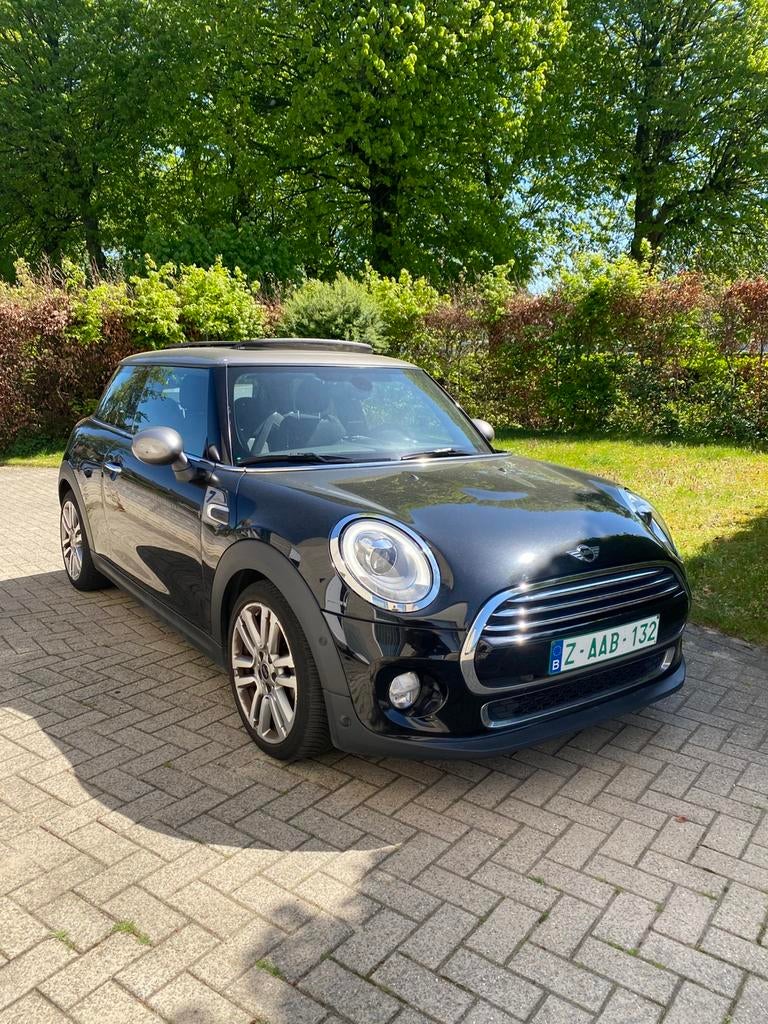 Mini Cooper Seven Sport Edition, Euro 6, Leder en Stof, Zwart, 5 zetels