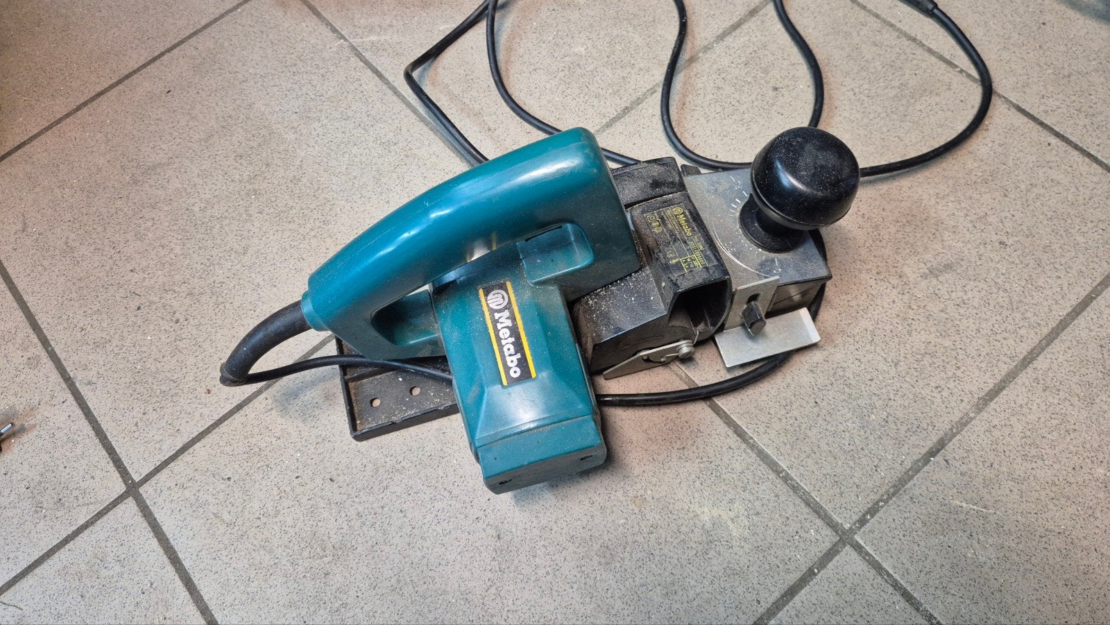 Metabo schaafmachine, Doe-het-zelf en Bouw, Schaafmachines, Ophalen, Zo goed als nieuw, Elektrisch