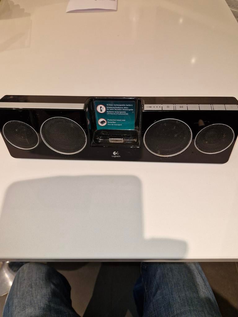 I-Pod speaker Logitech, Audio, Tv en Foto, Ophalen of Verzenden
