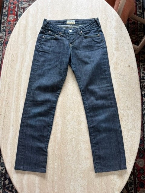 Blauwe jeans broek LEE - maat 164, Enfants & Bébés, Pantalon, Enlèvement ou Envoi, Comme neuf, LEE