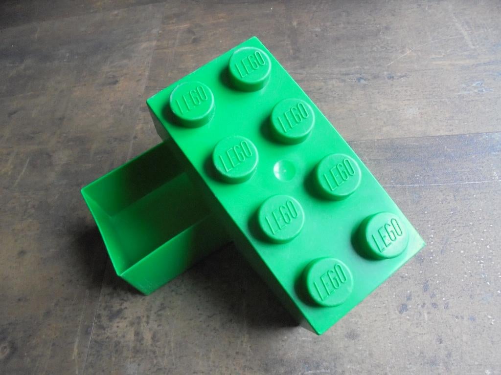 Lego Brick Lunch Box 2x4 (zie foto's) !!!LEZEN!!!, Verzenden, Gebruikt, Lego