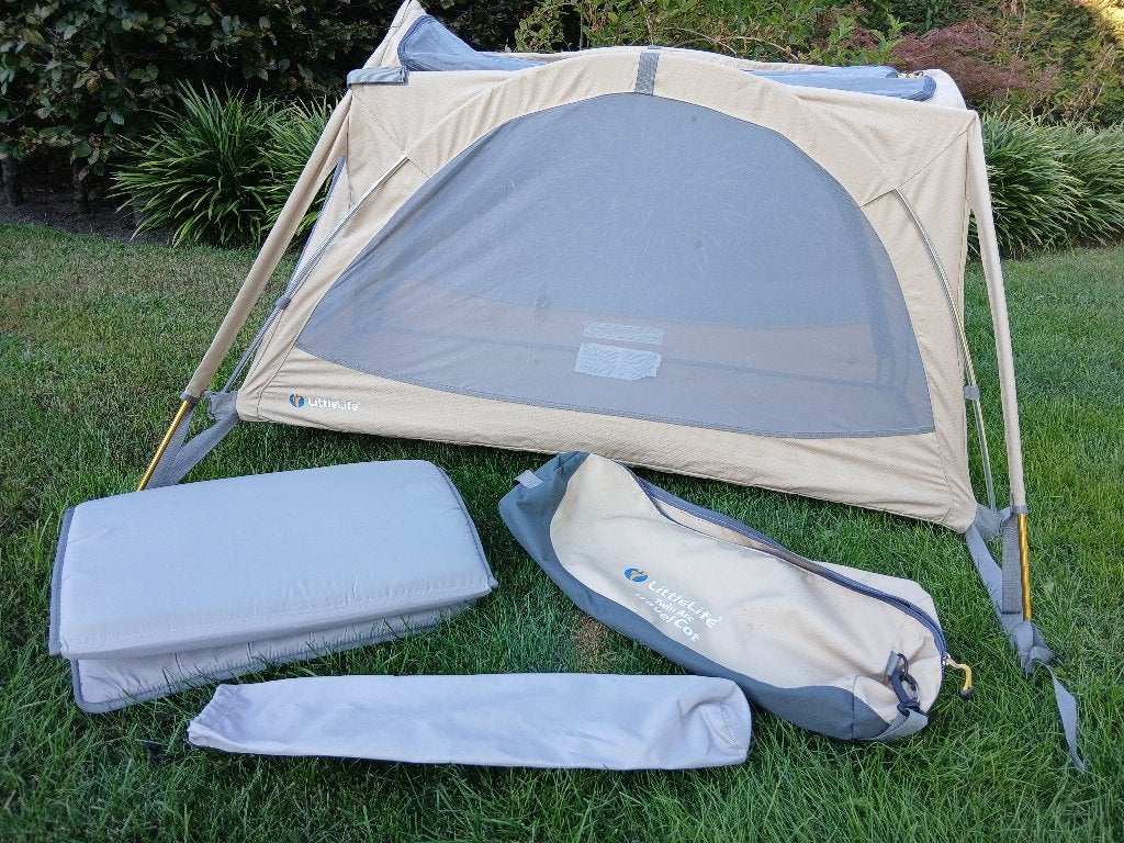 LittleLife Travel Cot tent, Caravans en Kamperen, Tenten, Ophalen, Gebruikt, Tot en met 2