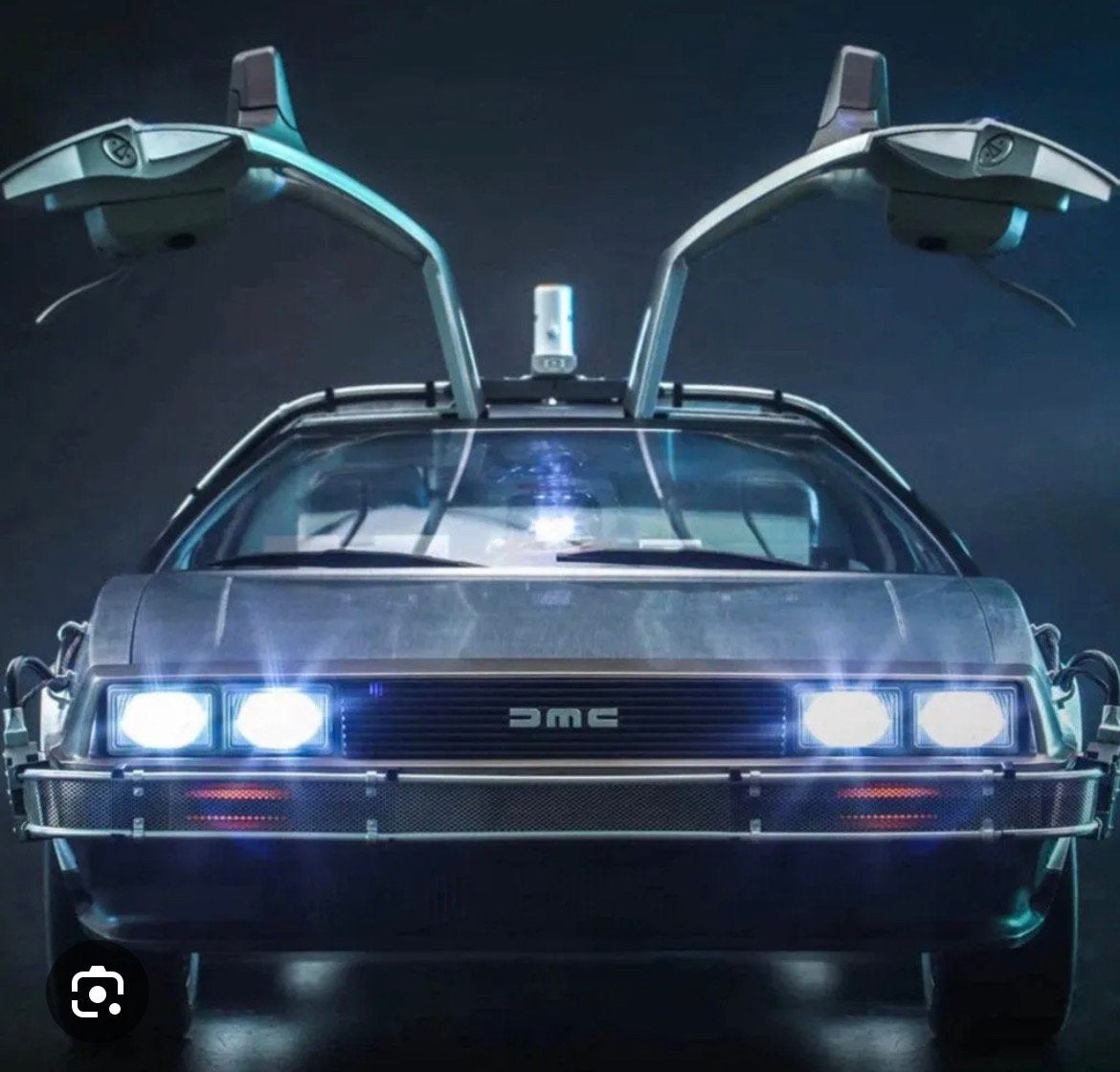 Retour vers le futur 2 mms636 delorean 1/6, Collections, Enlèvement, Neuf
