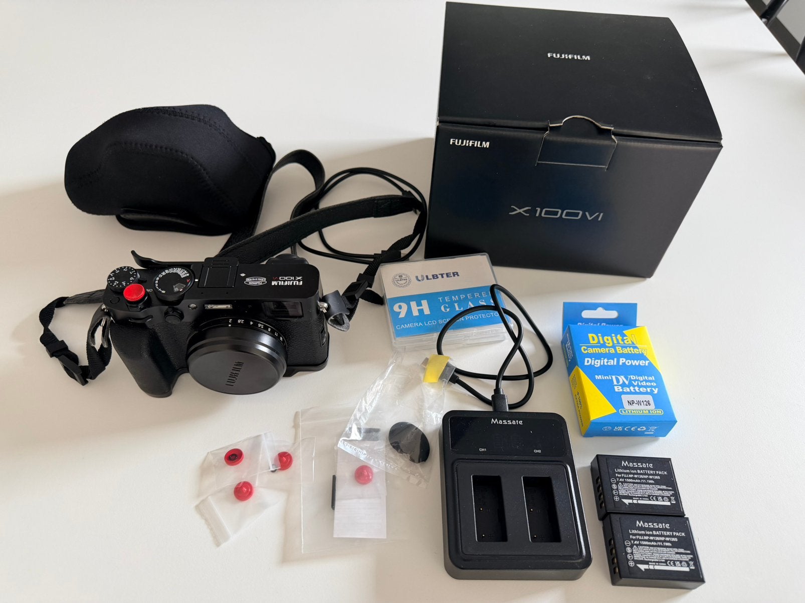 Superbe appareil photo Fujifilm X100VI neuf avec accessoires, TV, Hi-fi & Vidéo, Appareils photo numériques, Enlèvement ou Envoi