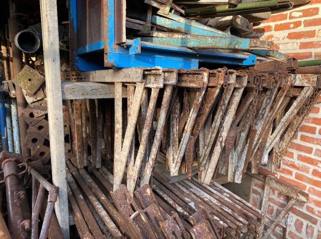 Balkklemmen / bekistingsklemmen, Ophalen, Gebruikt