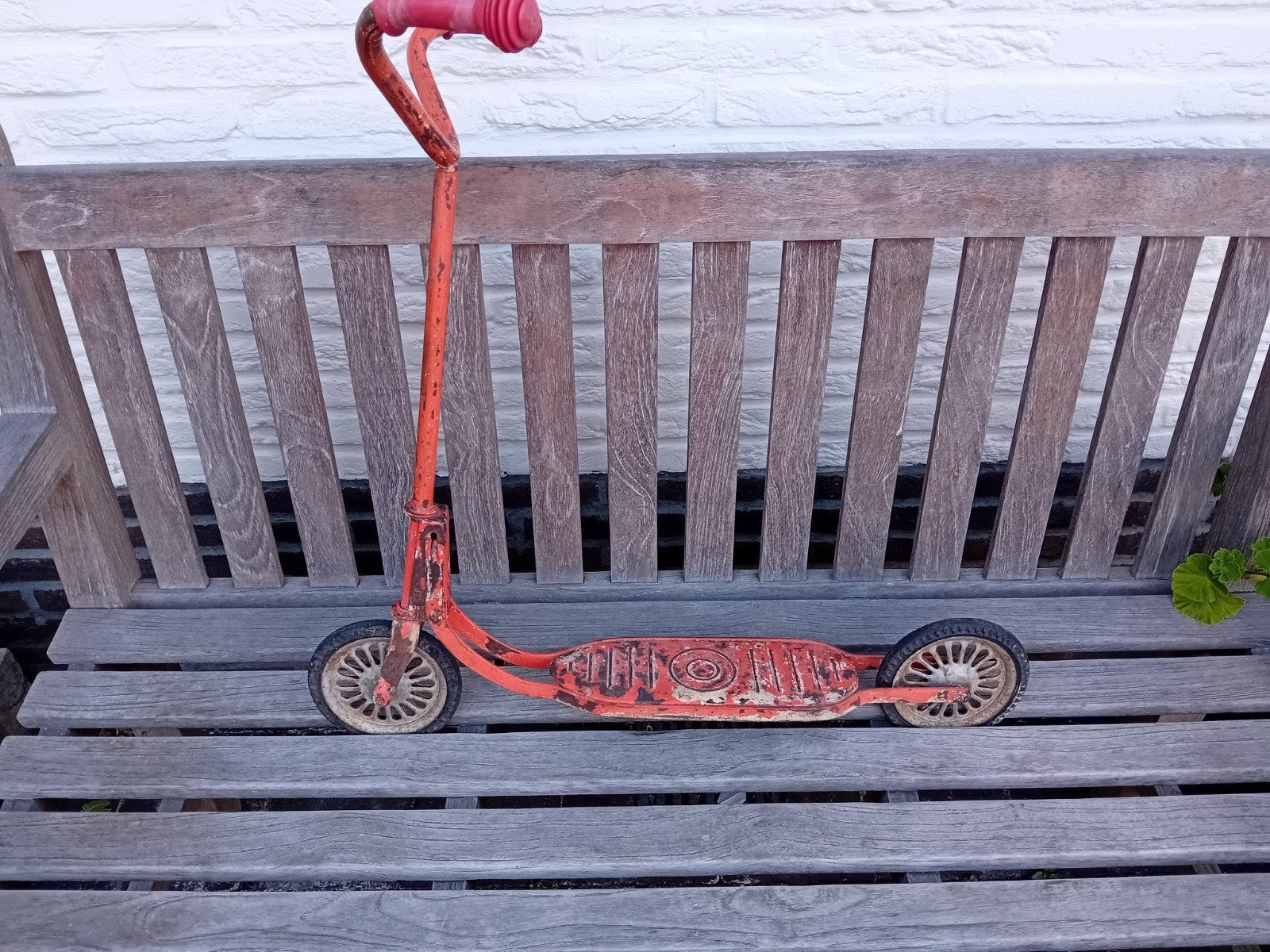 vintage step , fiets, trotinette, Fietsen en Brommers, Ophalen of Verzenden, Gebruikt