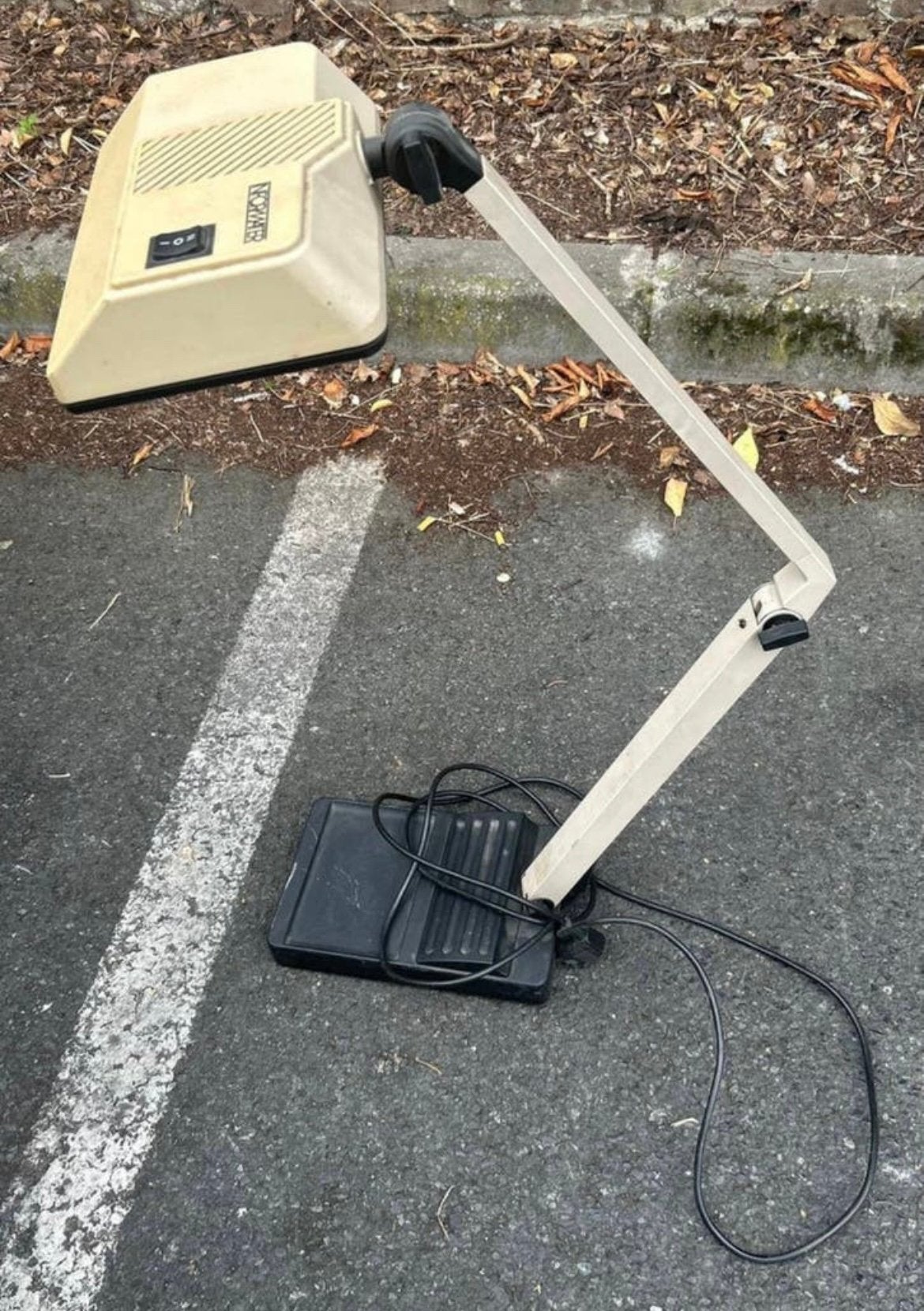 Bureaulamp uit de jaren 80, Antiek en Kunst, Ophalen