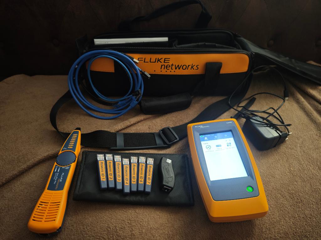 FLUKE networks LinkIQ, Bricolage & Construction, Instruments de mesure, Enlèvement ou Envoi, Comme neuf, Accessoires