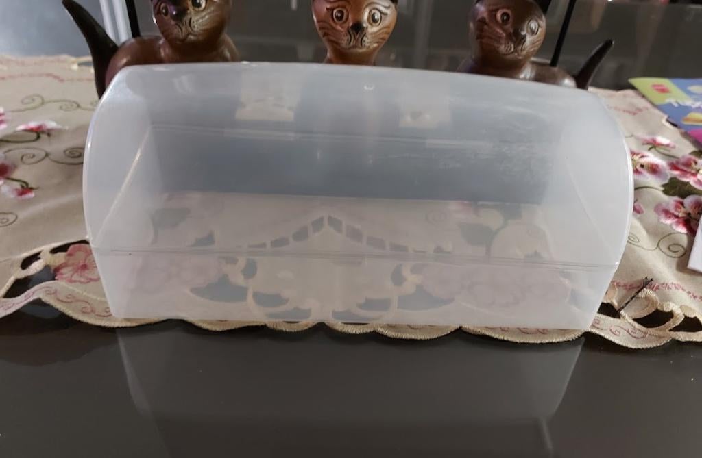 Transparante brooddoos, nieuwstaat, Huis en Inrichting, Ophalen of Verzenden, Zo goed als nieuw
