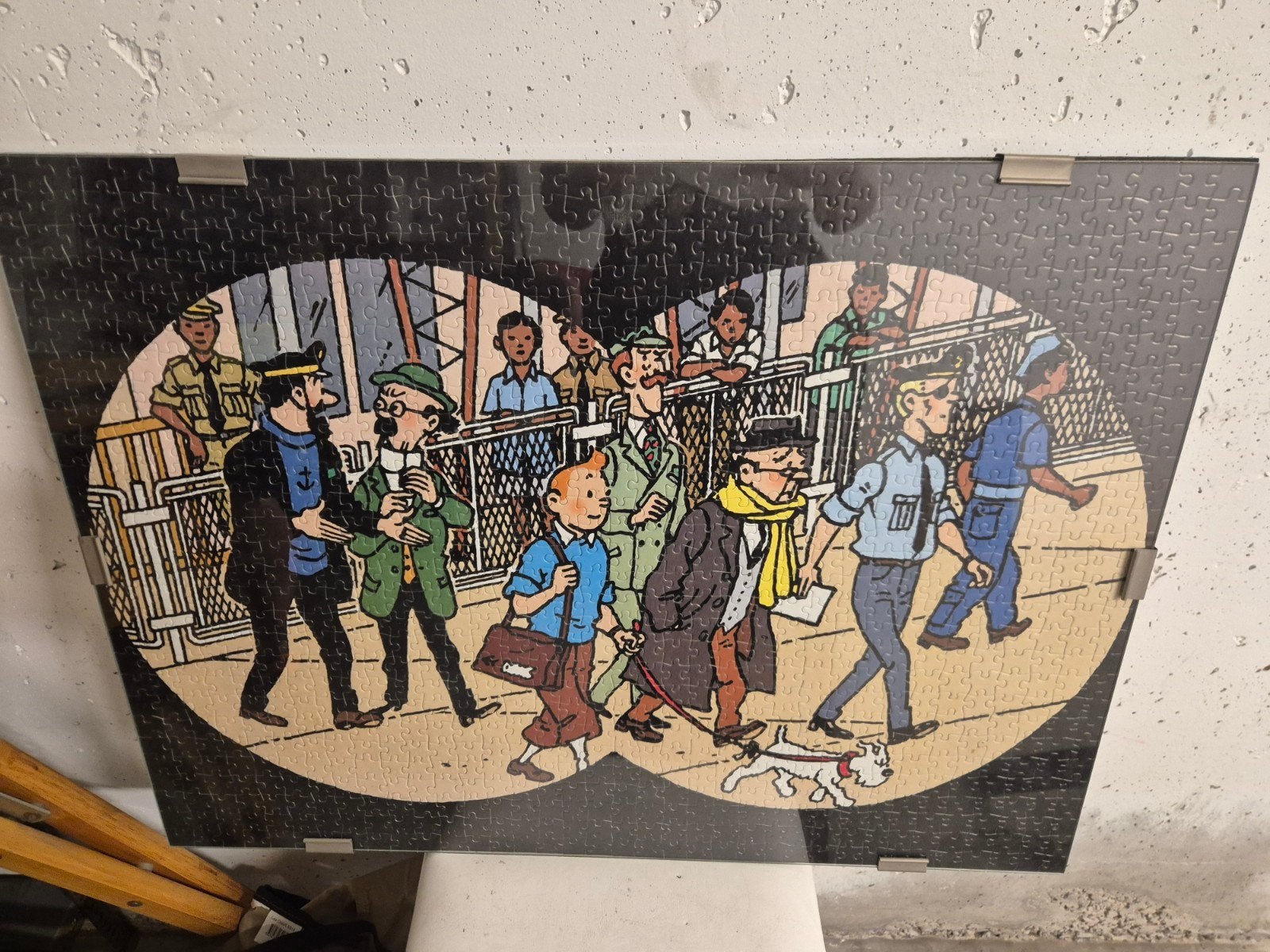 Lot 3 puzzle Tintin, Antiquités & Art, Enlèvement ou Envoi