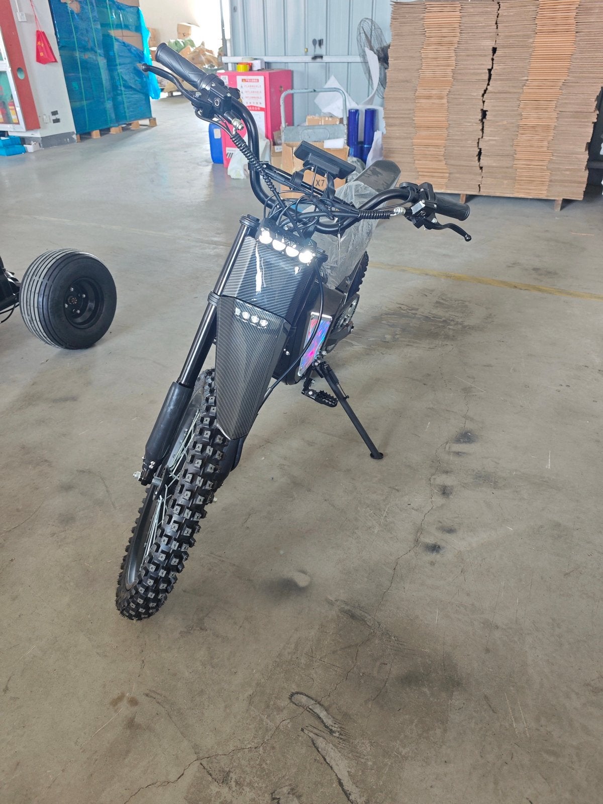 Elektrische Crossmotor, Ophalen, Zo goed als nieuw