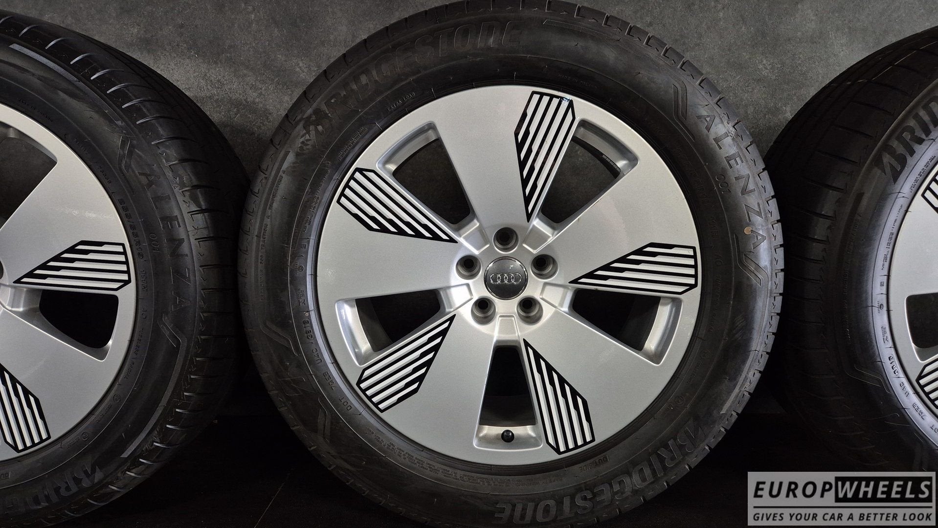 19 inch Audi E-tron 4KE velgen Zomerbanden Seat Tarraco Q7, Auto-onderdelen, Banden en Velgen, 19 inch, Gebruikt, 255 mm, -