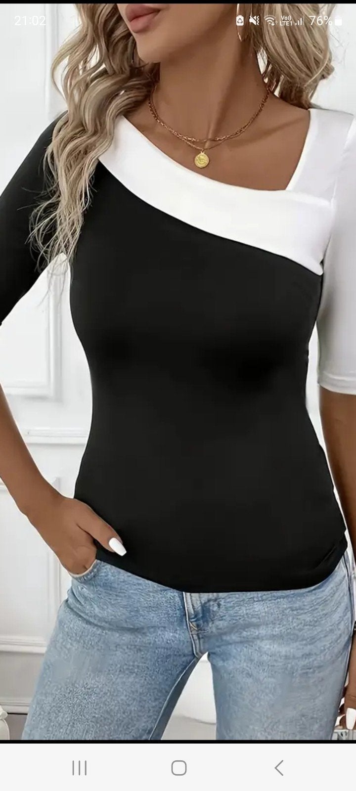 damestshirt maat 2xl zwart/wit,nieuw, Kleding | Dames, T-shirts, Ophalen of Verzenden, Wit, Korte mouw