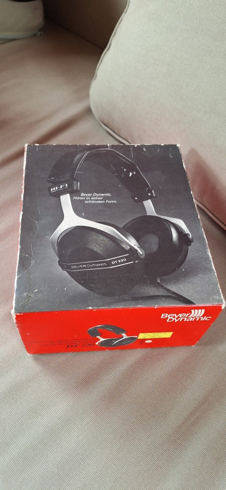 Hoofdtelefoon BeyerDynamic, Ophalen