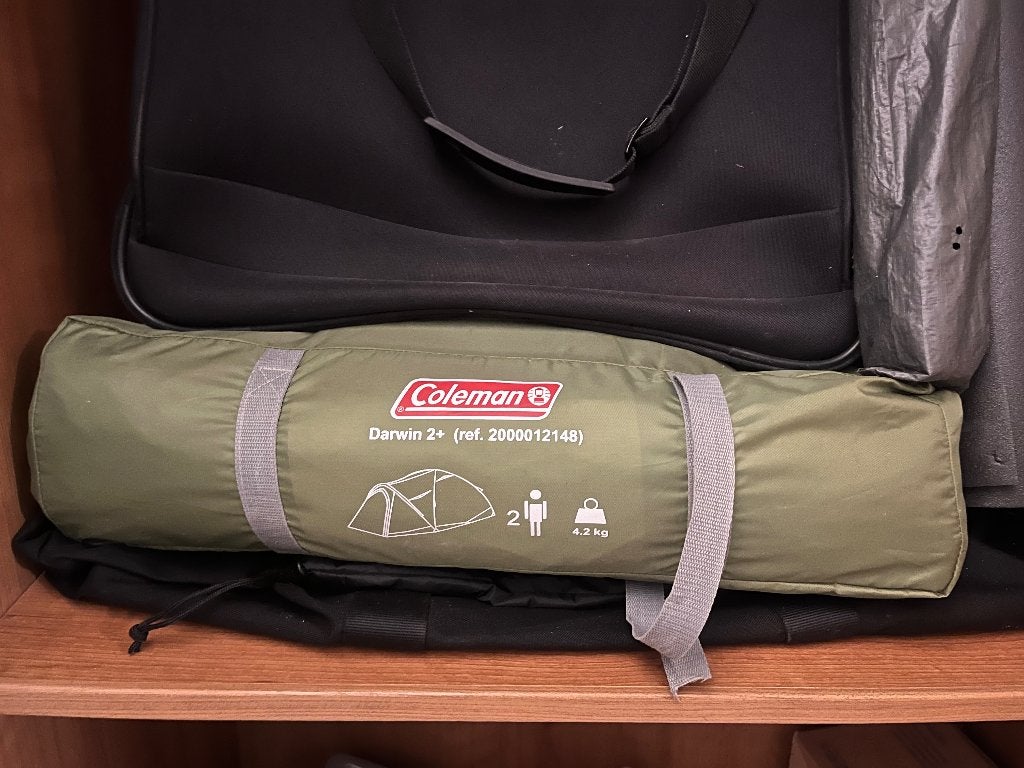 Tent Coleman Darwin2+, Caravans en Kamperen, Ophalen, Zo goed als nieuw, Tot en met 2