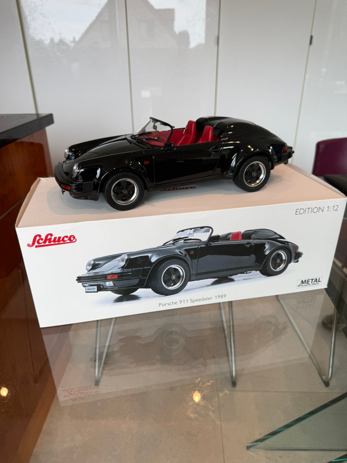 porsche 911 Speedster 1:12 Schuco, Hobby en Vrije tijd, Ophalen of Verzenden, Zo goed als nieuw, Auto, Overige merken