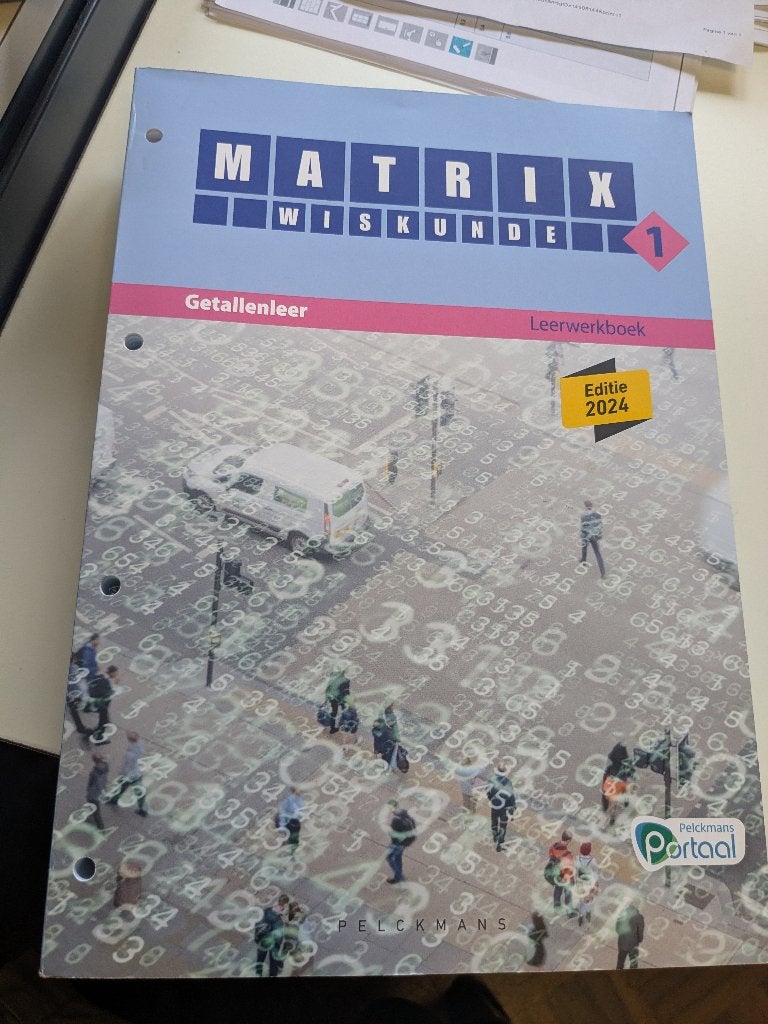 Matrix wiskunde 1, Enlèvement, Neuf, Secondaire, Mathématiques A