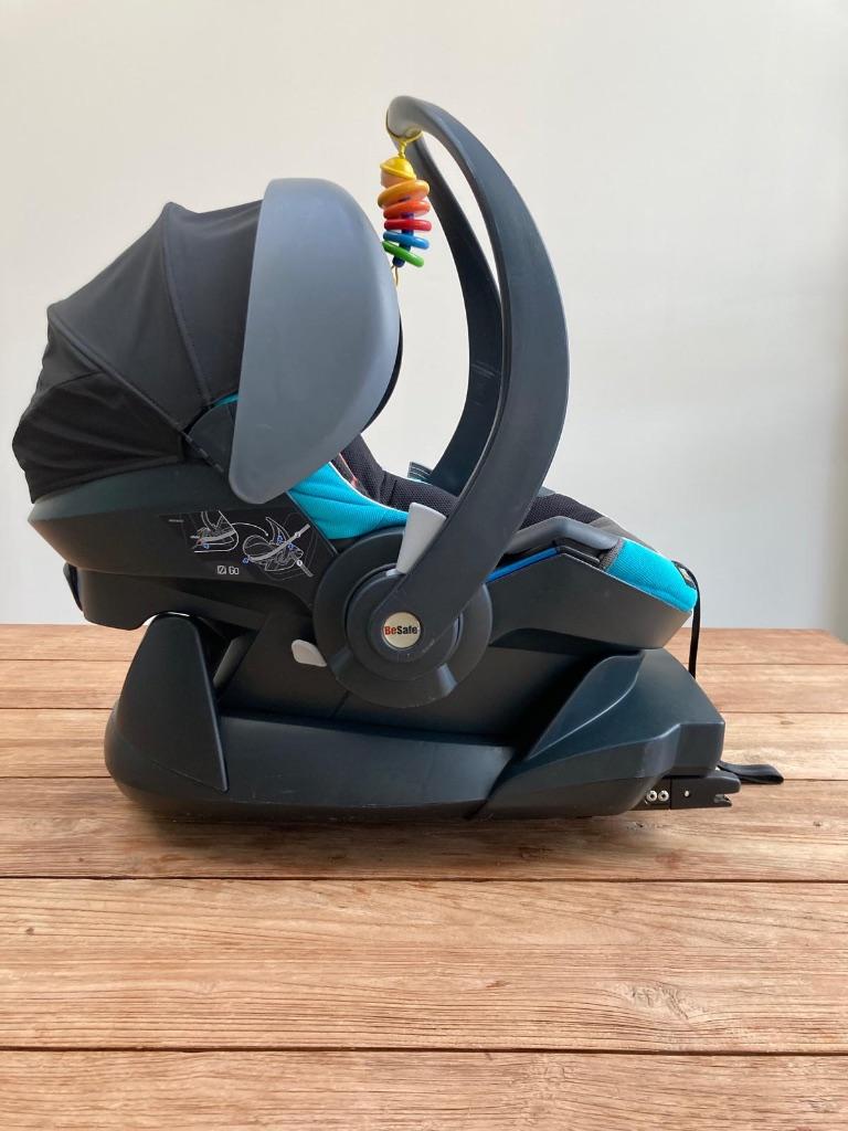 BeSafe autostoel met isofix systeem, Zo goed als nieuw, Isofix, Ophalen, 0 t/m 10 kg