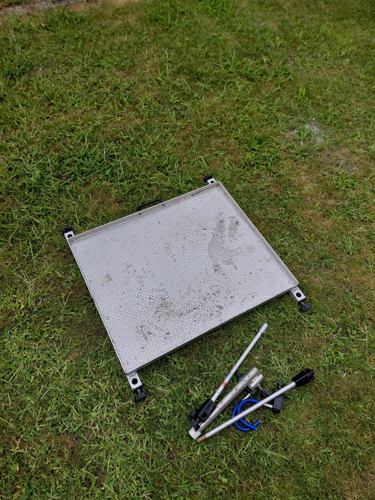 Visplateau, Ophalen, Gebruikt