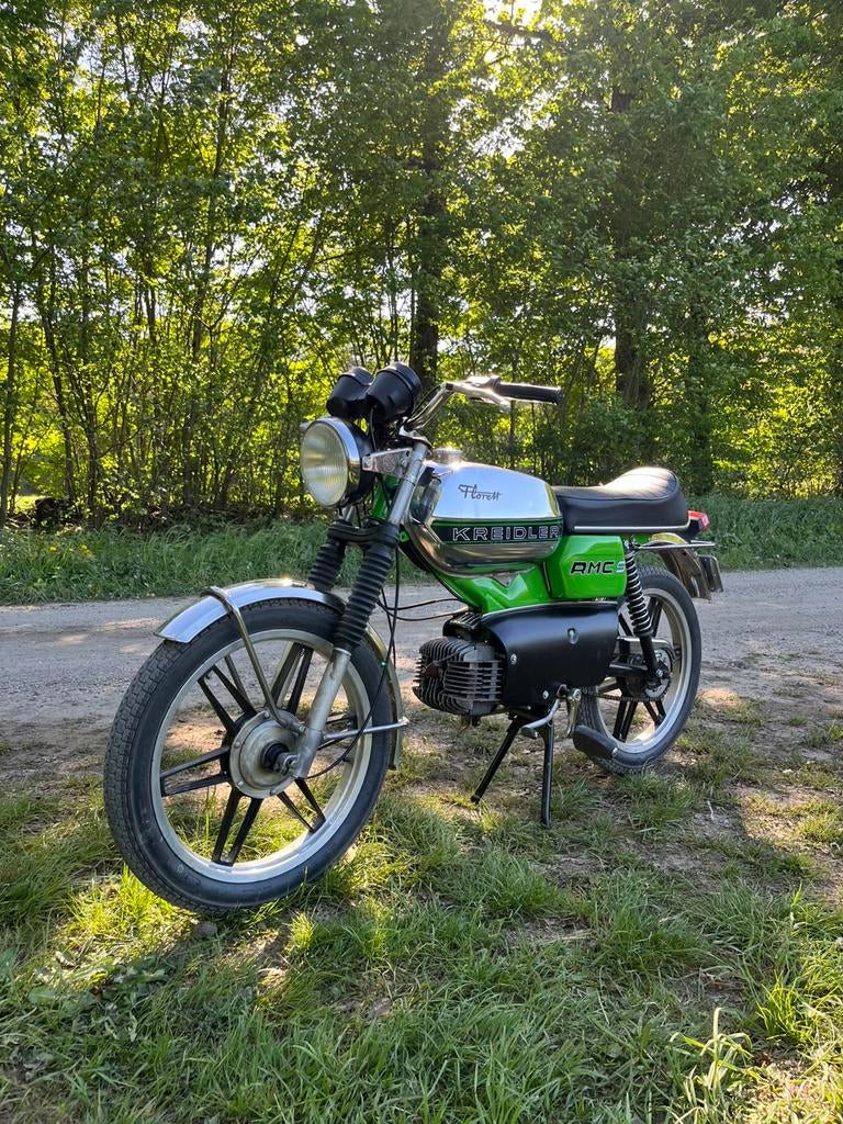 Kreidler Florett RMC belgisch bromfiets kenteken, Enlèvement, Comme neuf, Florett RMC