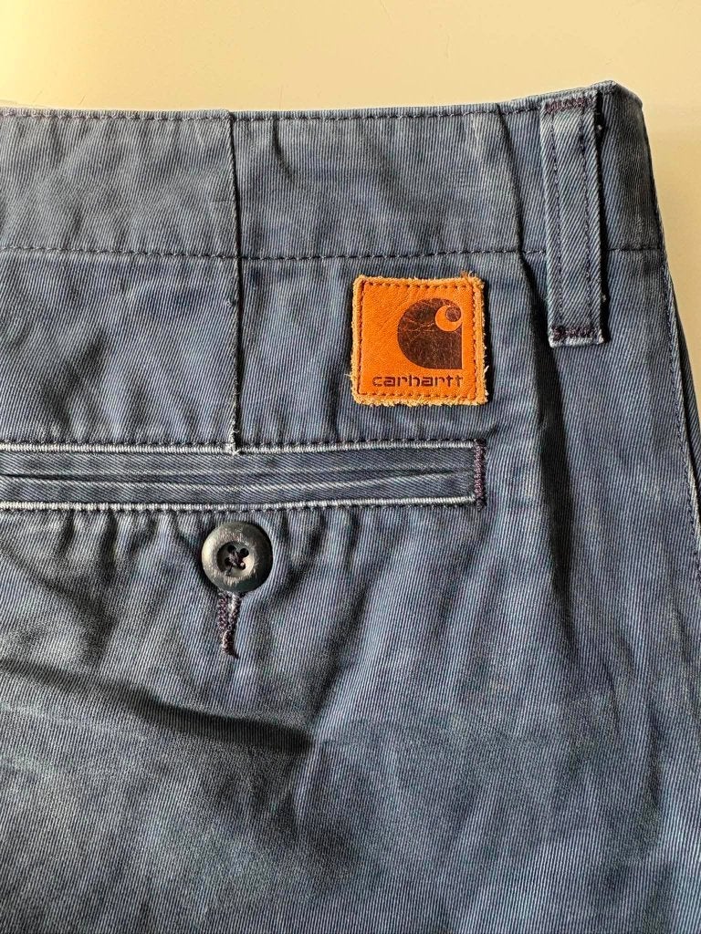 Pantalon chino Carhartt WIP Club Pant - 28*32 - Bleu foncé, Enlèvement ou Envoi, Carhartt, Comme neuf, Bleu