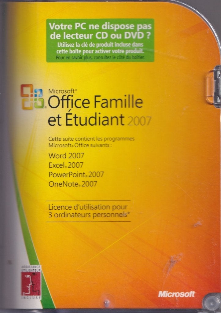 Office 2007, Informatique & Logiciels, Enlèvement ou Envoi, Windows
