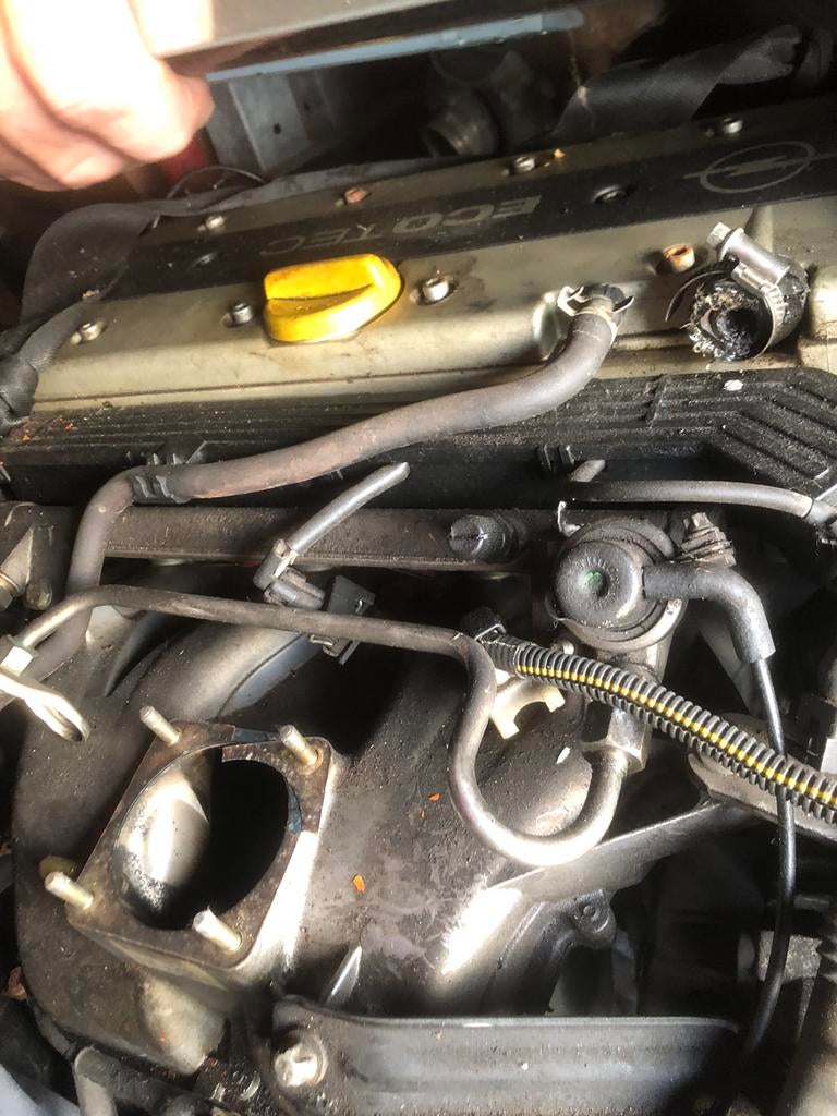 Opel motor 2.0/16v, Ophalen